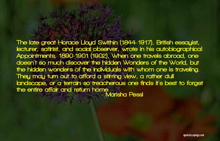 Treacherous Quotes By Marisha Pessl Treacherous Quotes By Marisha Pessl