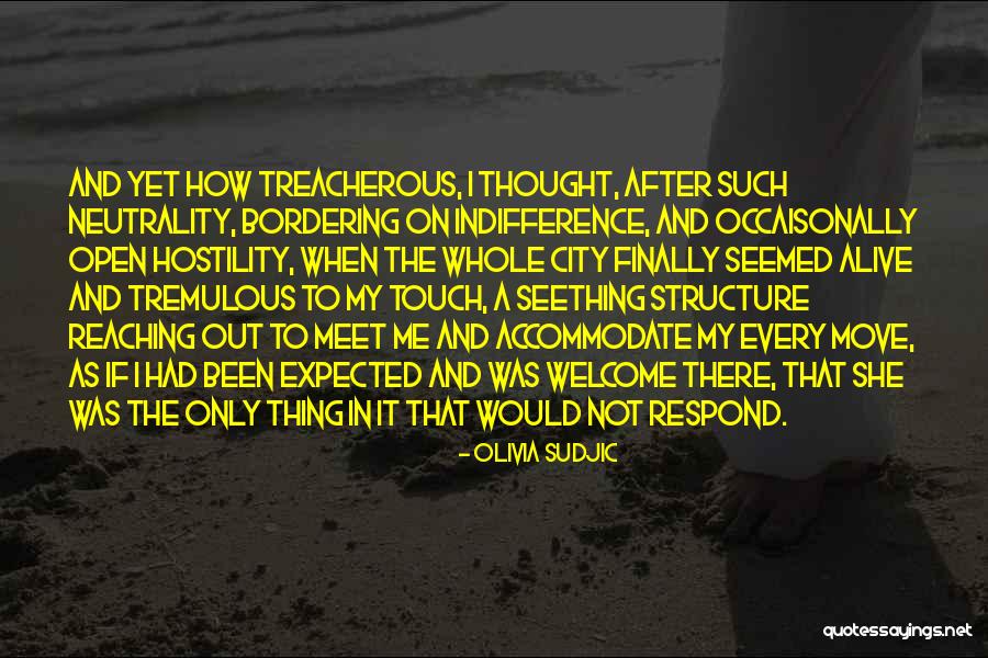 Treacherous Quotes By Olivia Sudjic Treacherous Quotes By Olivia Sudjic