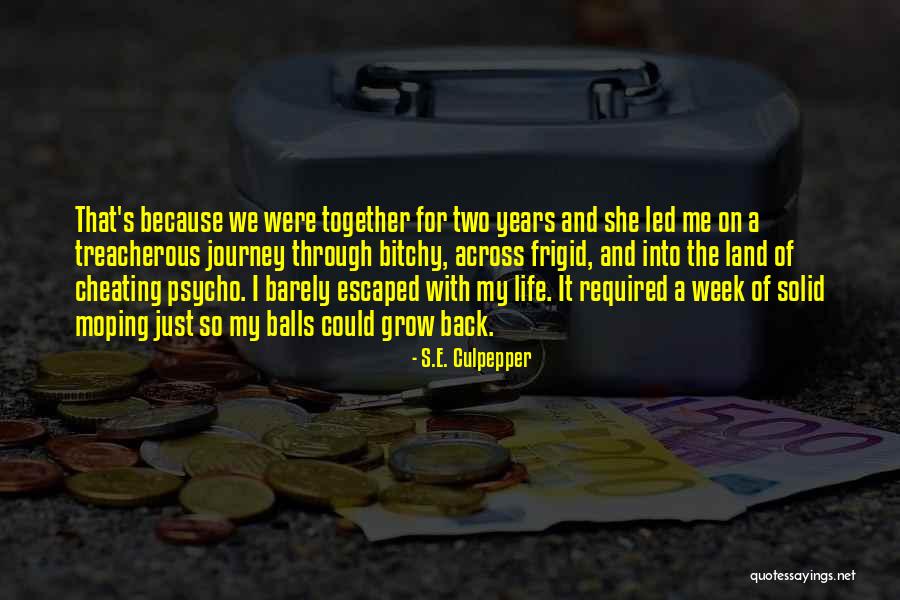 Treacherous Quotes By S.E. Culpepper Treacherous Quotes By S.E. Culpepper