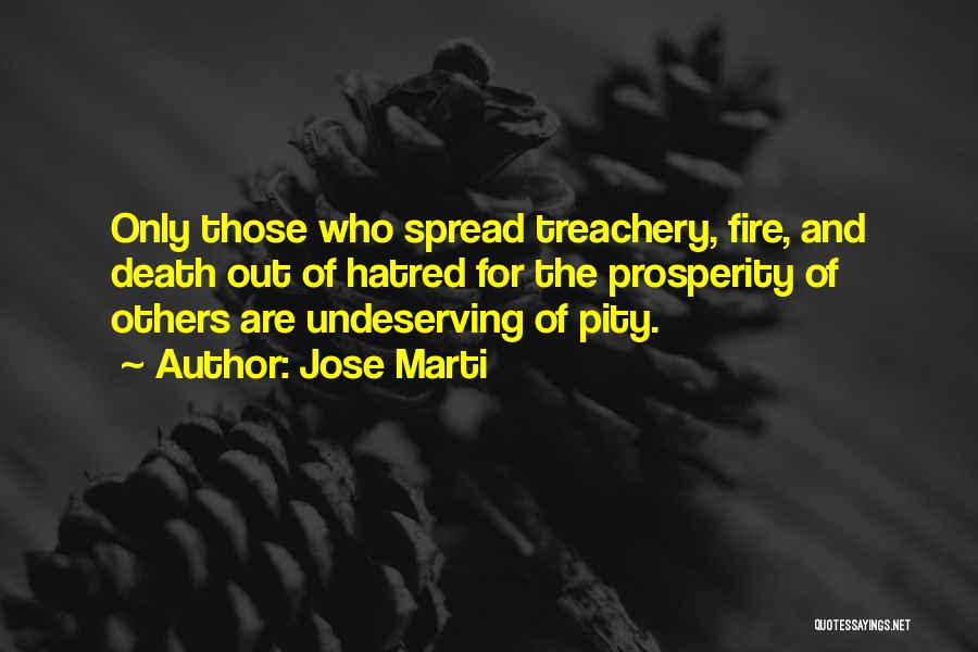 Treachery In Death Quotes By Jose Marti