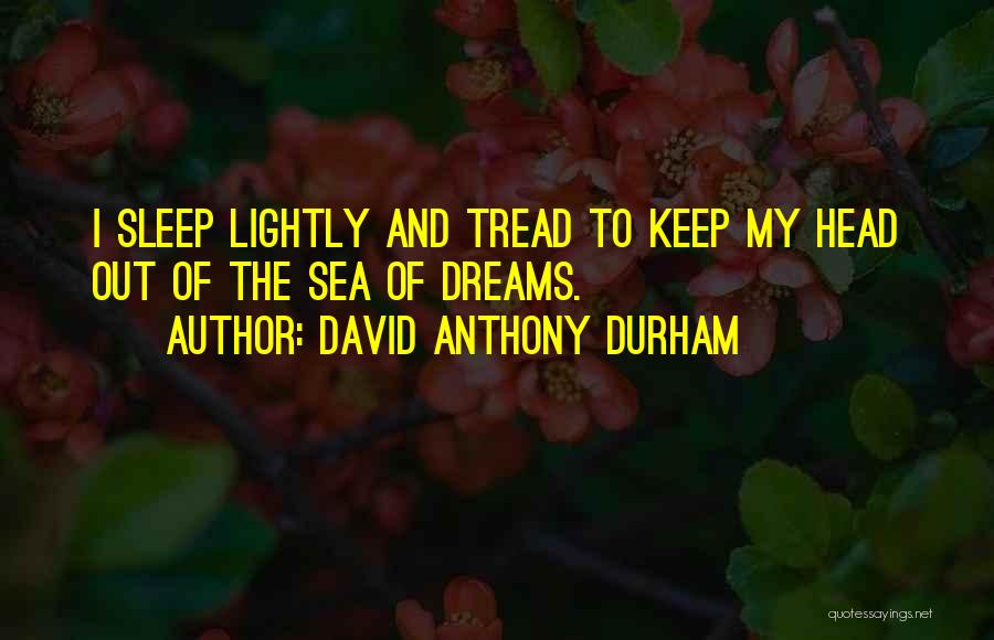 Tread Lightly Quotes By David Anthony Durham