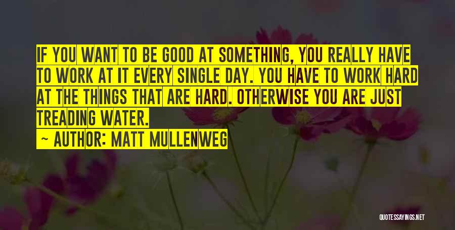 Treading Water Quotes By Matt Mullenweg