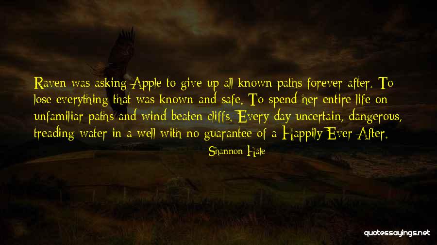 Treading Water Quotes By Shannon Hale Treading Water Quotes By Shannon Hale
