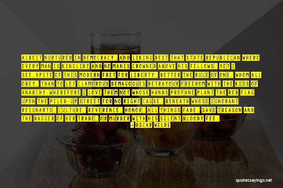 Treason Love Quotes By Oscar Wilde Treason Love Quotes By Oscar Wilde