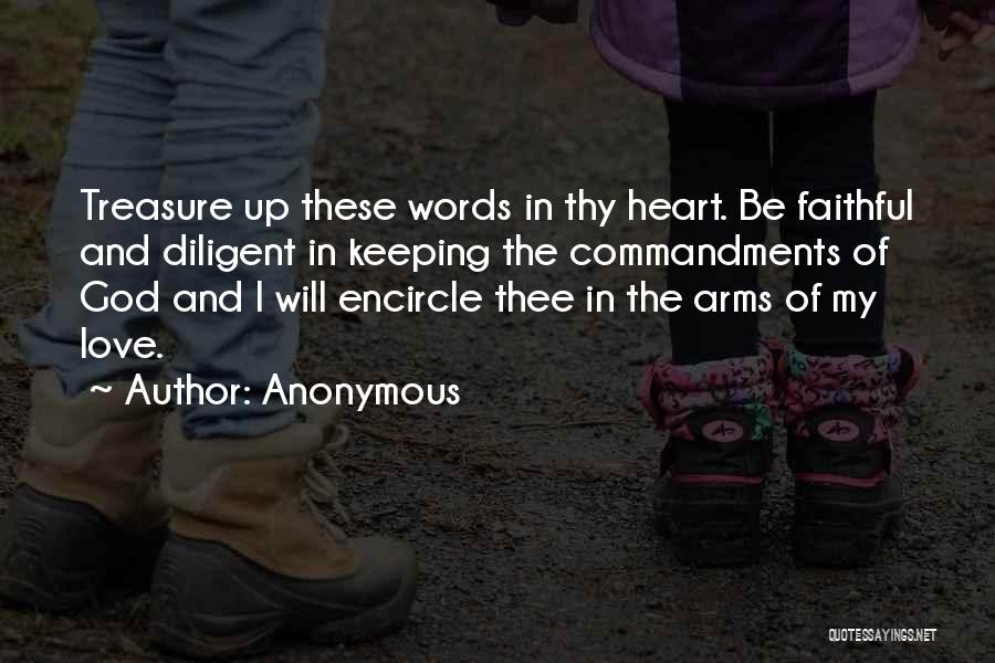 Treasure And Heart Quotes By Anonymous