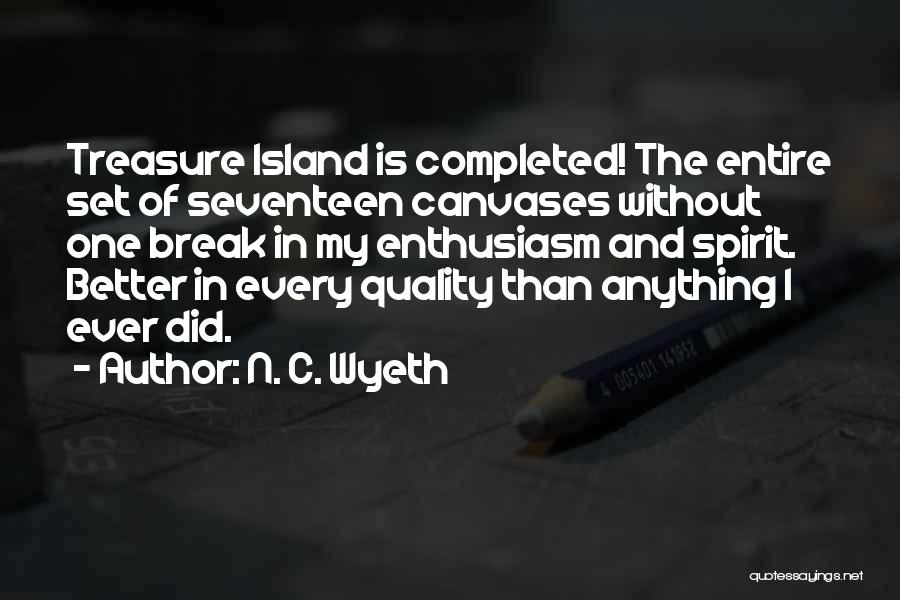 Treasure Island Quotes By N. C. Wyeth