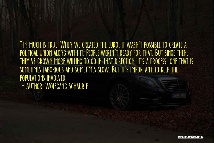 Treasure Sure Fit Quotes By Wolfgang Schauble
