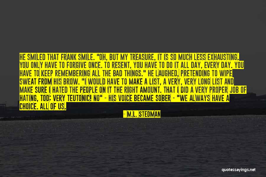 Treasure Sure Quotes By M.L. Stedman Treasure Sure Quotes By M.L. Stedman