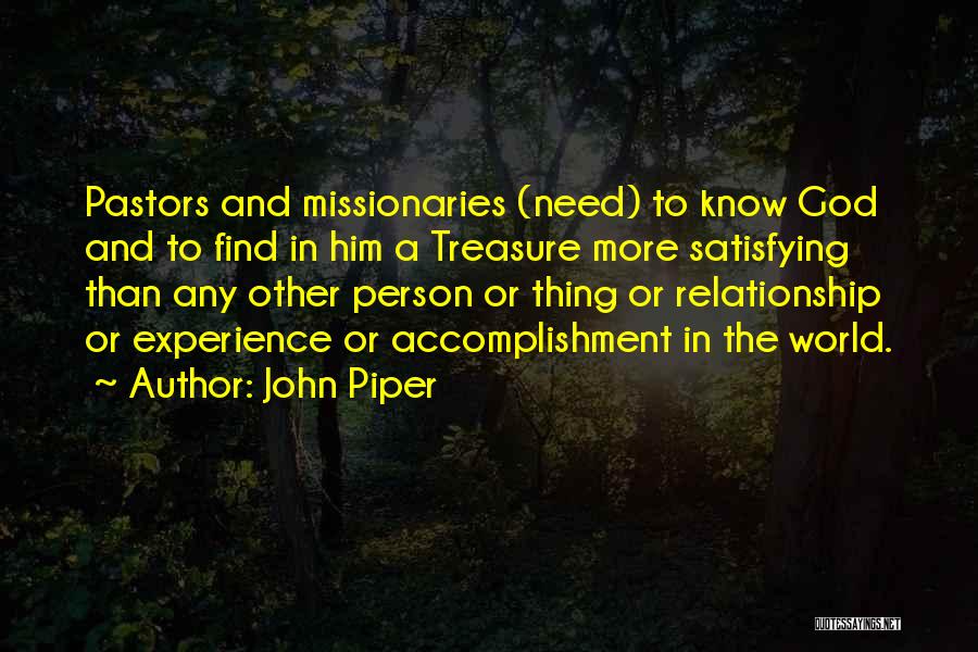 Treasure Your Relationship Quotes By John Piper