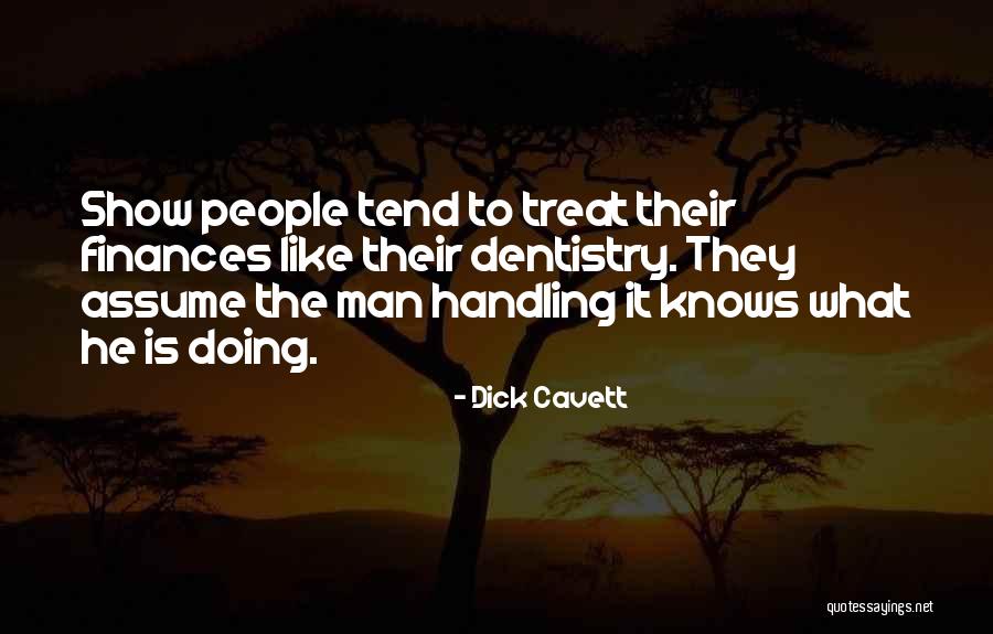 Treat Others Well Quotes By Dick Cavett