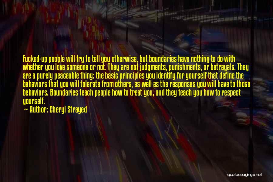 Treat People Well Quotes By Cheryl Strayed