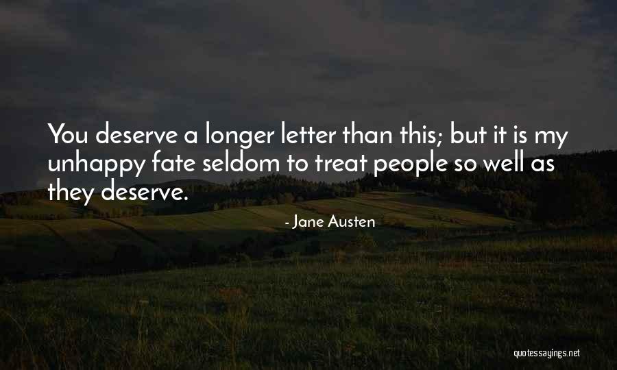 Treat People Well Quotes By Jane Austen