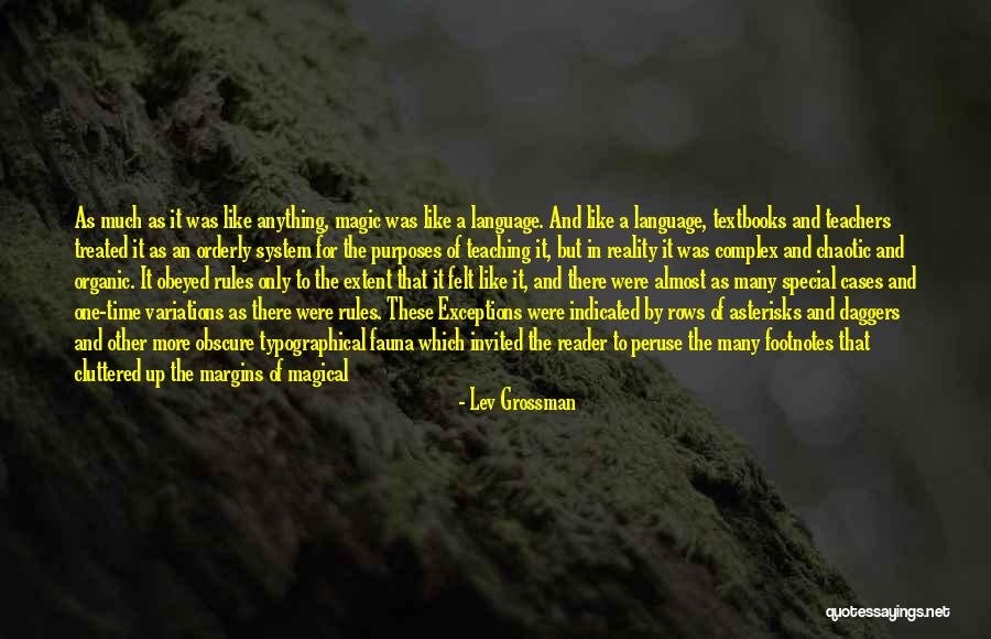 Treated Special Quotes By Lev Grossman