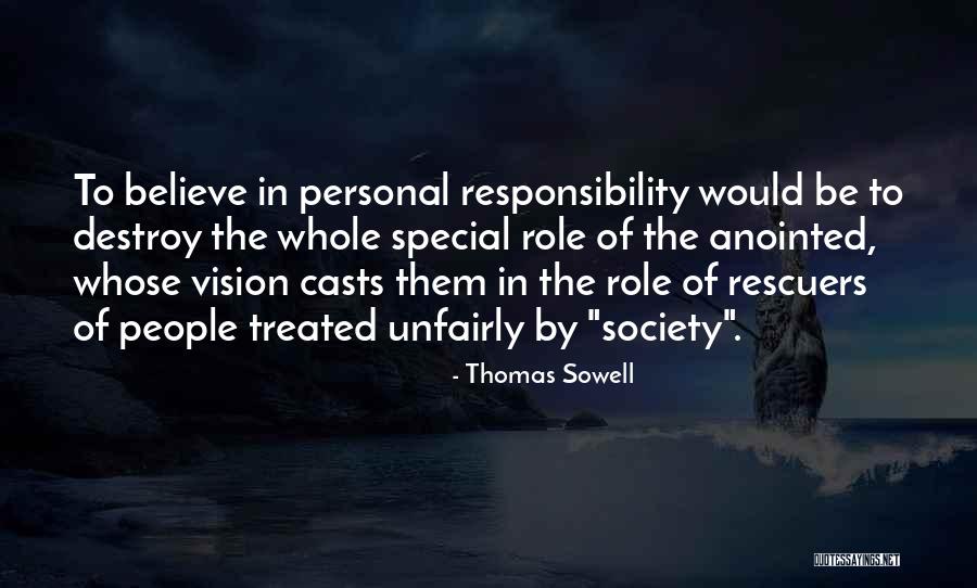 Treated Special Quotes By Thomas Sowell