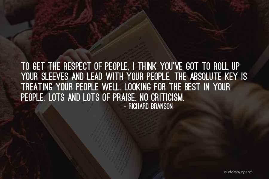 Treating Each Other With Respect Quotes By Richard Branson