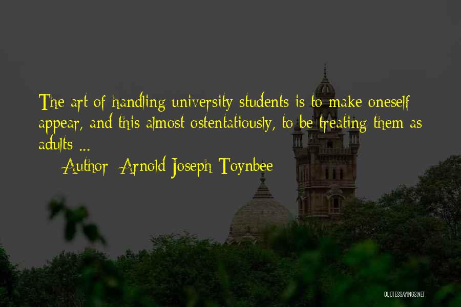Treating Quotes By Arnold Joseph Toynbee