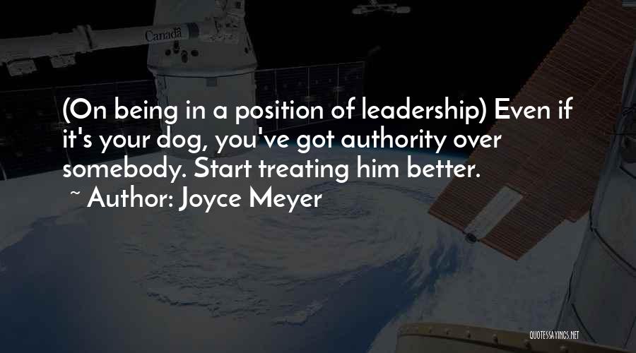 Treating Quotes By Joyce Meyer