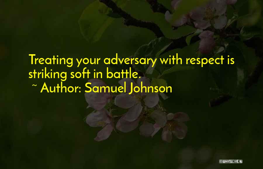 Treating Quotes By Samuel Johnson