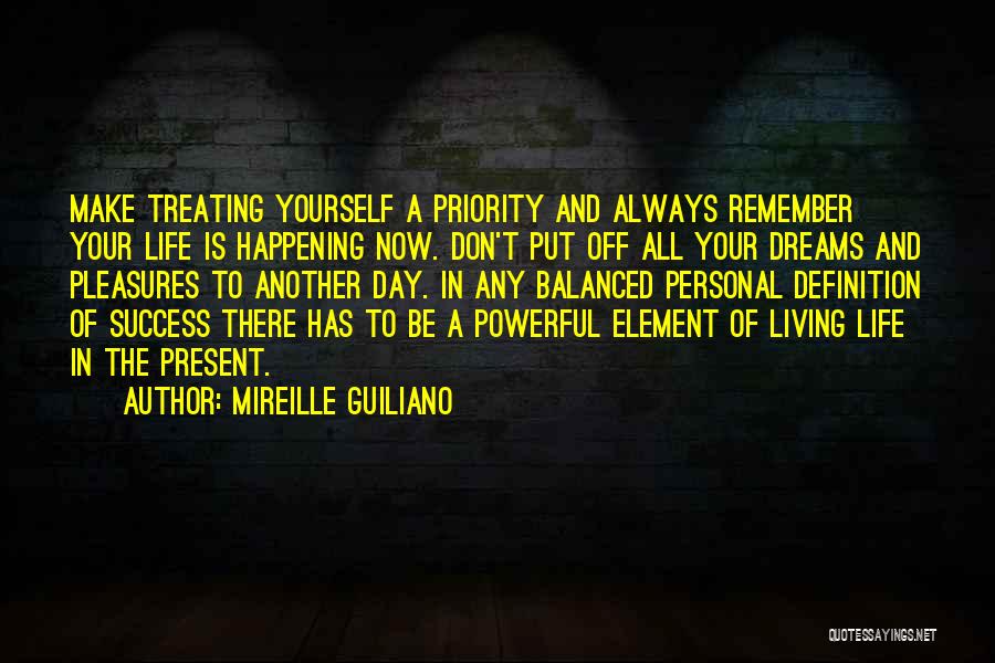 Treating Yourself Quotes By Mireille Guiliano