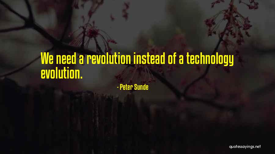 Trebaol Quotes By Peter Sunde