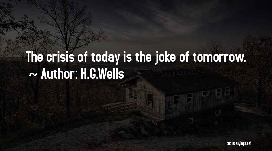 Trebly Crossword Quotes By H.G.Wells