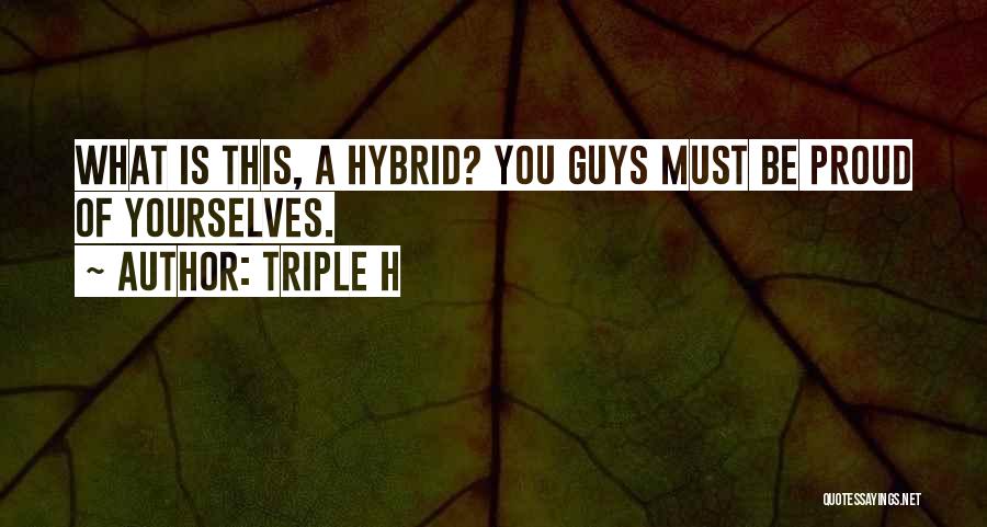 Treceanos Quotes By Triple H