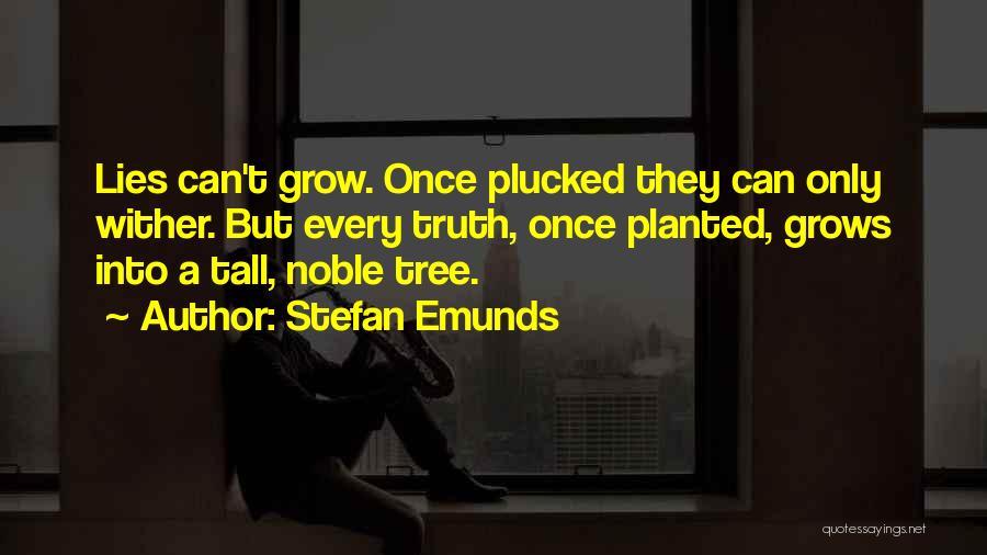 Tree And Quotes By Stefan Emunds