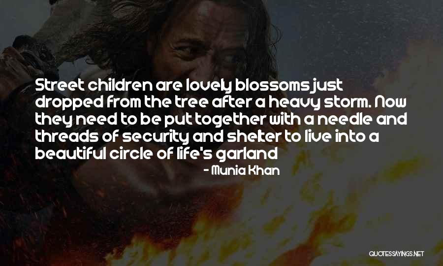 Tree Blossoms Quotes By Munia Khan