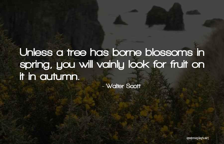 Tree Blossoms Quotes By Walter Scott Tree Blossoms Quotes By Walter Scott