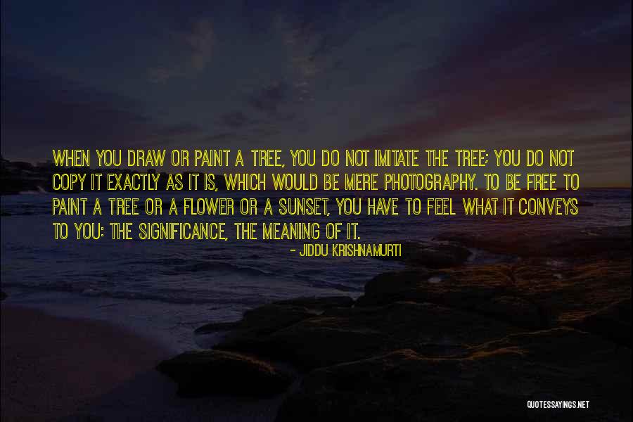 Tree Photography Quotes By Jiddu Krishnamurti Tree Photography Quotes By Jiddu Krishnamurti