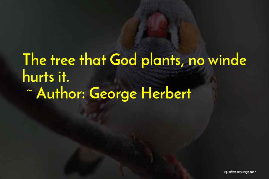 Tree Plant Quotes By George Herbert