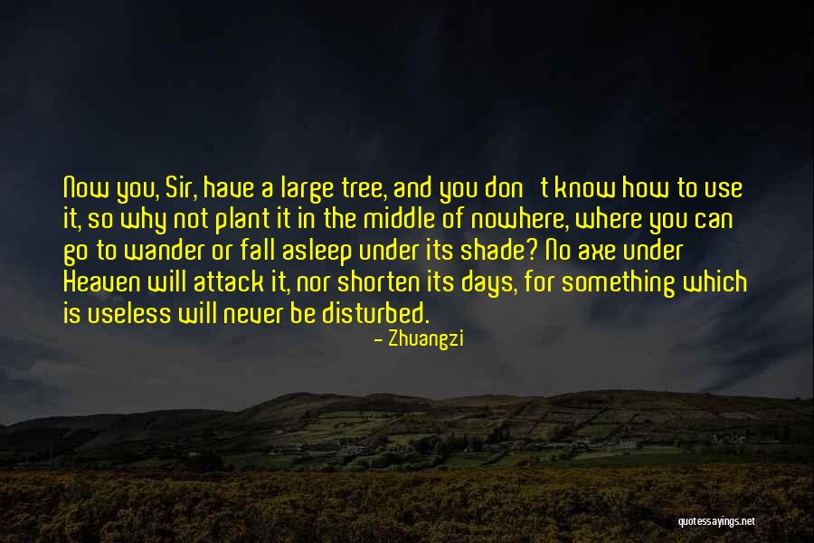 Tree Shade Quotes By Zhuangzi Tree Shade Quotes By Zhuangzi