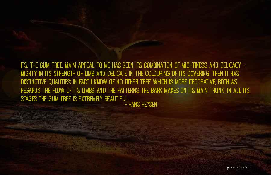 Tree Trunk Quotes By Hans Heysen Tree Trunk Quotes By Hans Heysen