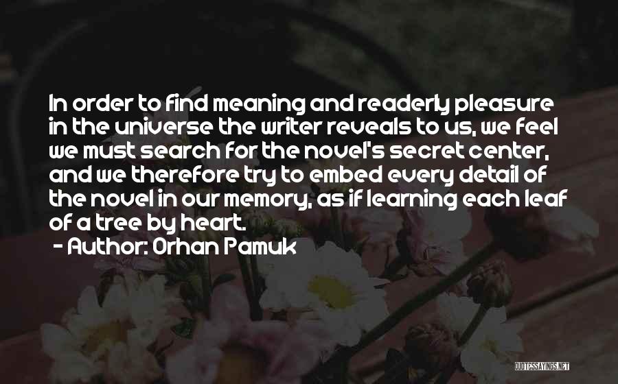 Tree Without Leaf Quotes By Orhan Pamuk
