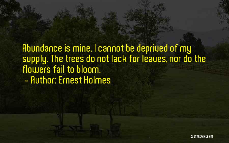 Tree Without Leaves Quotes By Ernest Holmes