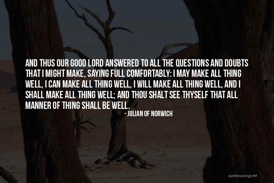Treefingers Live Quotes By Julian Of Norwich Treefingers Live Quotes By Julian Of Norwich