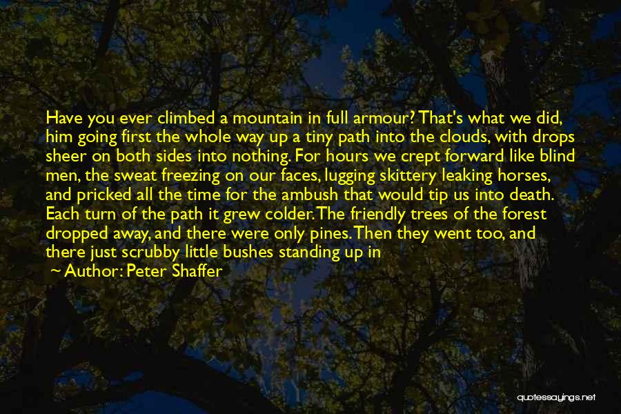 Trees And Clouds Quotes By Peter Shaffer