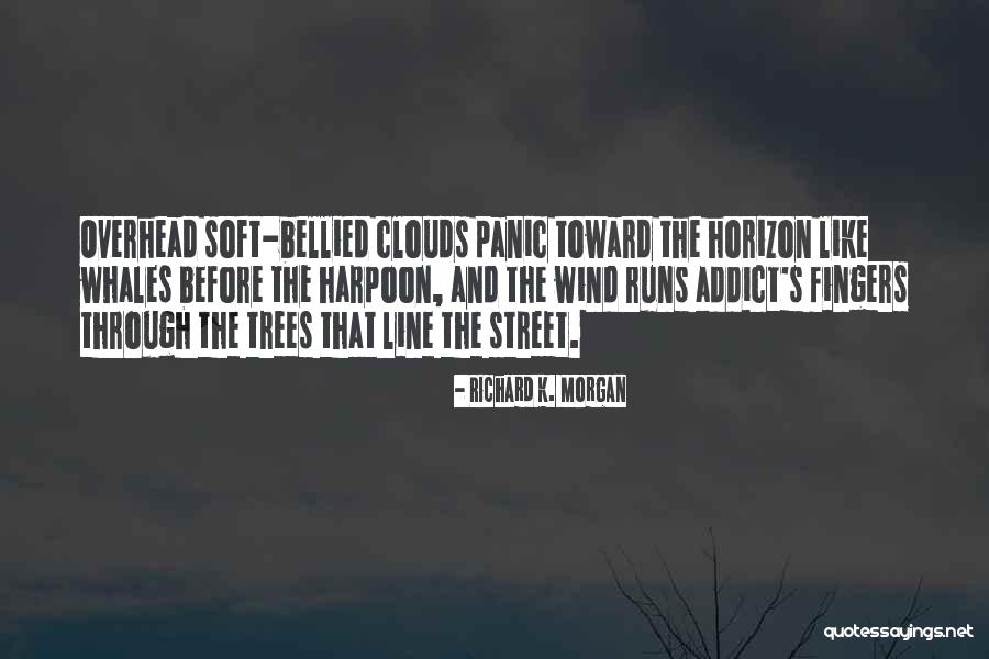 Trees And Clouds Quotes By Richard K. Morgan Trees And Clouds Quotes By Richard K. Morgan