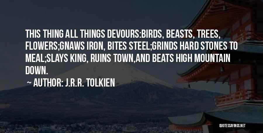 Trees And Flowers Quotes By J.R.R. Tolkien