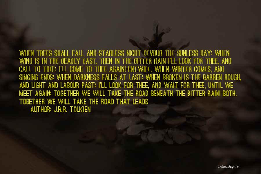 Trees And Light Quotes By J.R.R. Tolkien