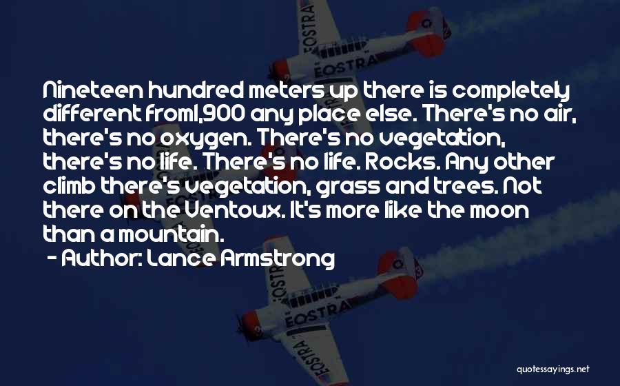 Trees And Oxygen Quotes By Lance Armstrong