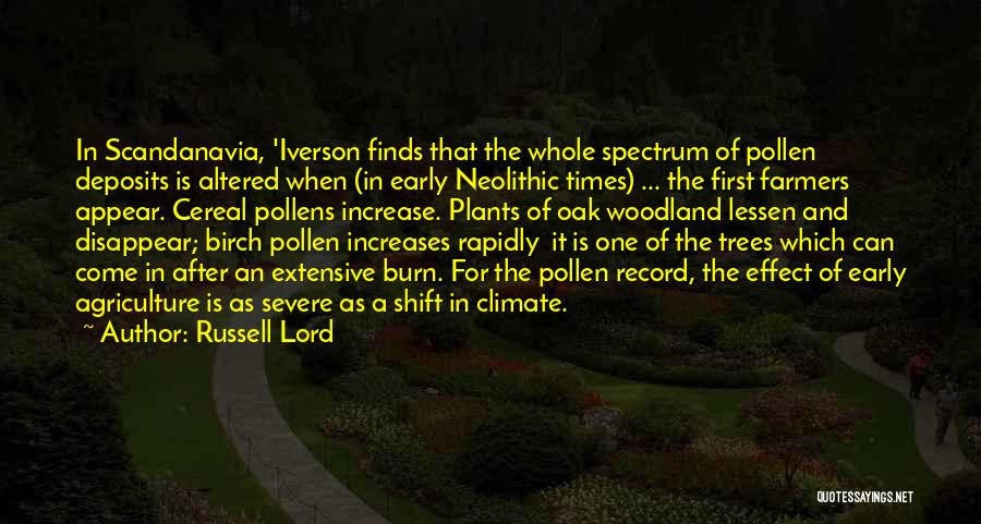 Trees And Plants Quotes By Russell Lord