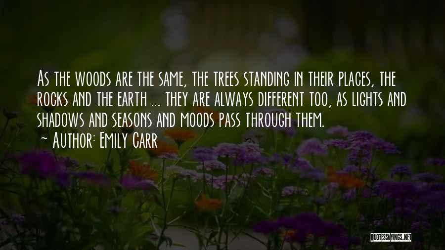 Trees And Shadows Quotes By Emily Carr