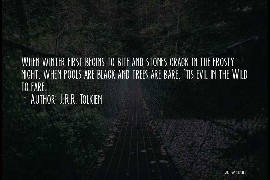 Trees And Winter Quotes By J.R.R. Tolkien
