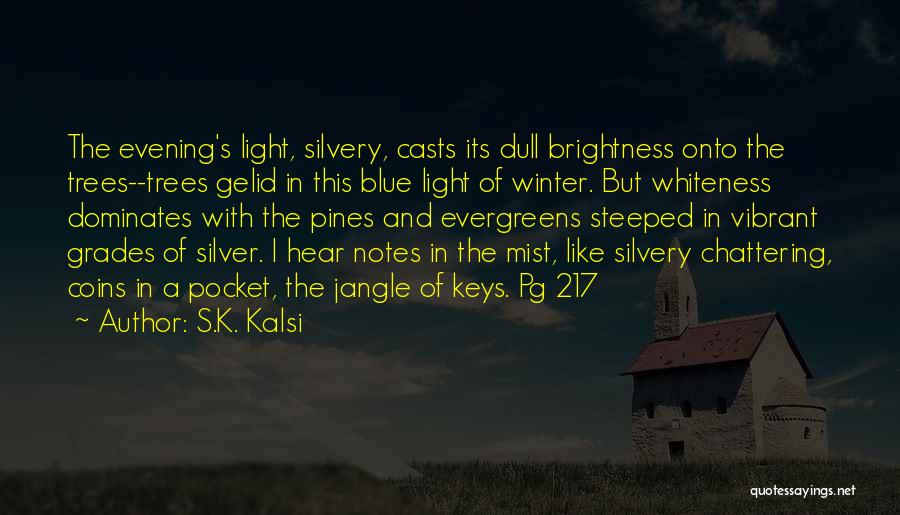 Trees And Winter Quotes By S.K. Kalsi