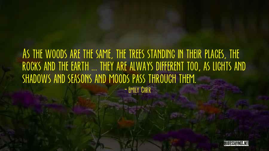 Trees Standing Quotes By Emily Carr Trees Standing Quotes By Emily Carr