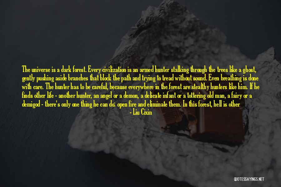 Trees To Block Quotes By Liu Cixin