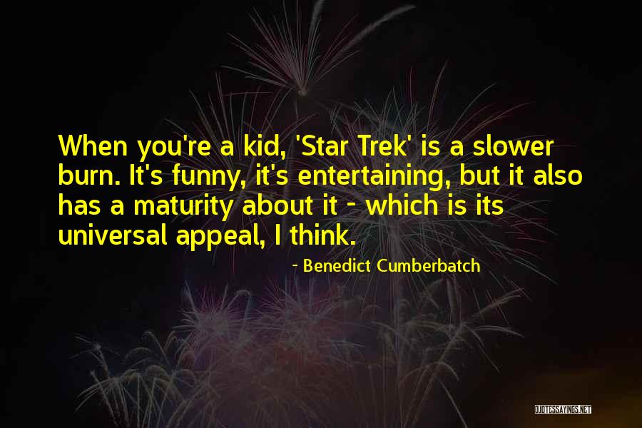 Trek Quotes By Benedict Cumberbatch