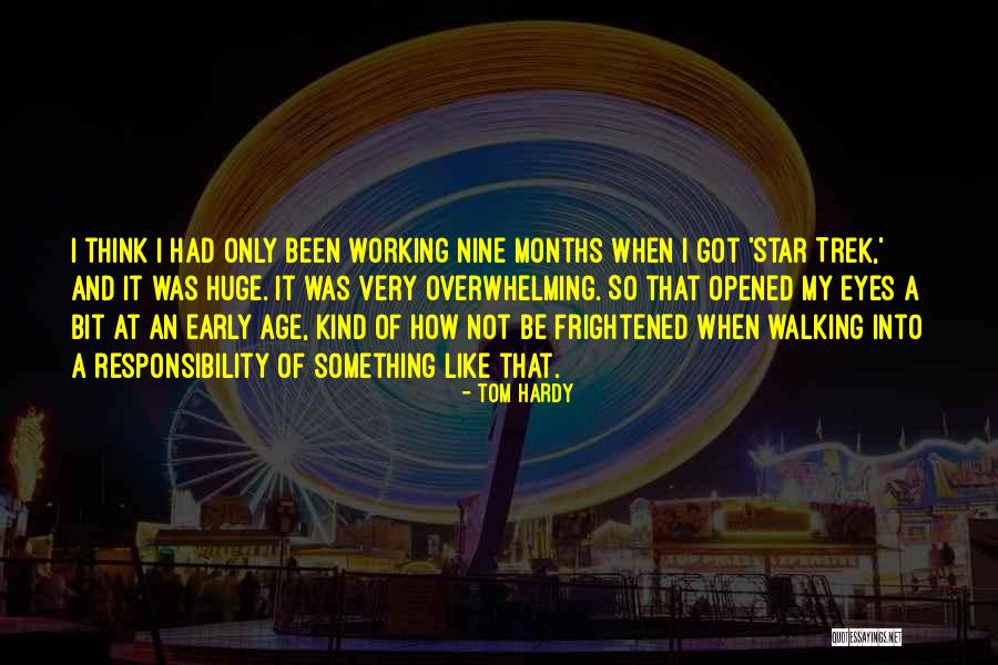 Trek Quotes By Tom Hardy Trek Quotes By Tom Hardy