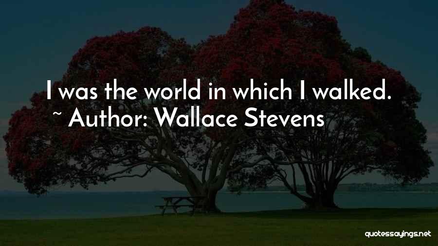 Trekking Hiking Quotes By Wallace Stevens